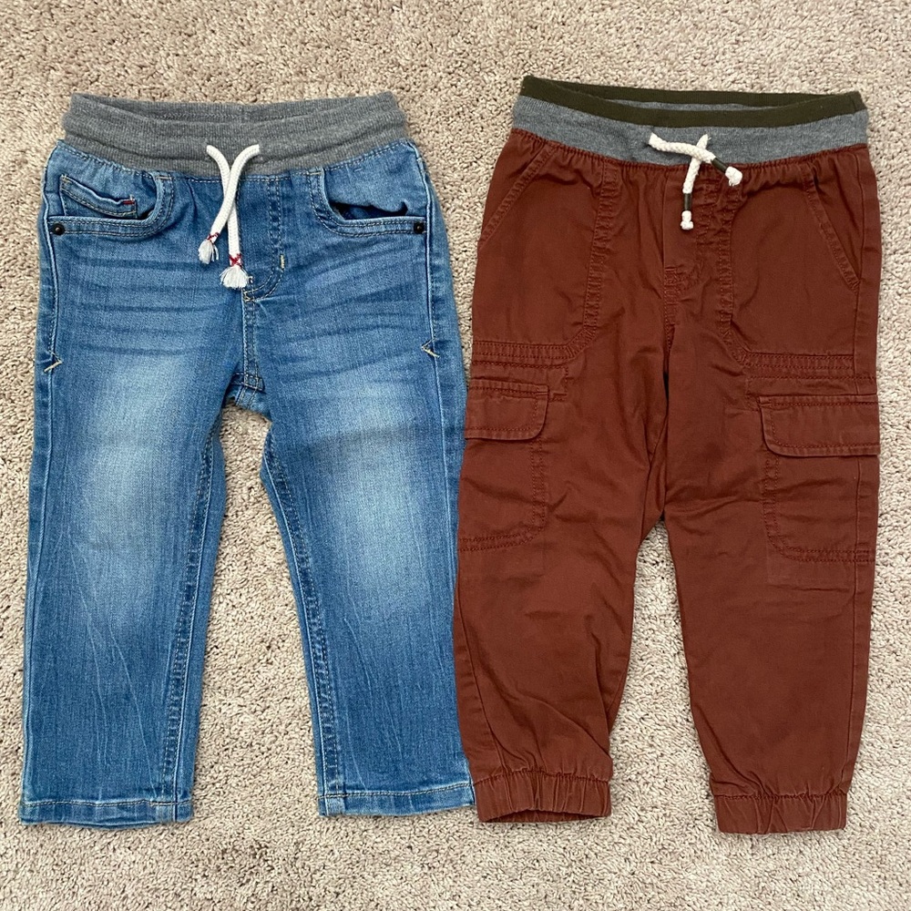 Cat & Jack pull on pants, size 2T